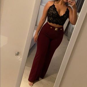 Maroon Dress pants
